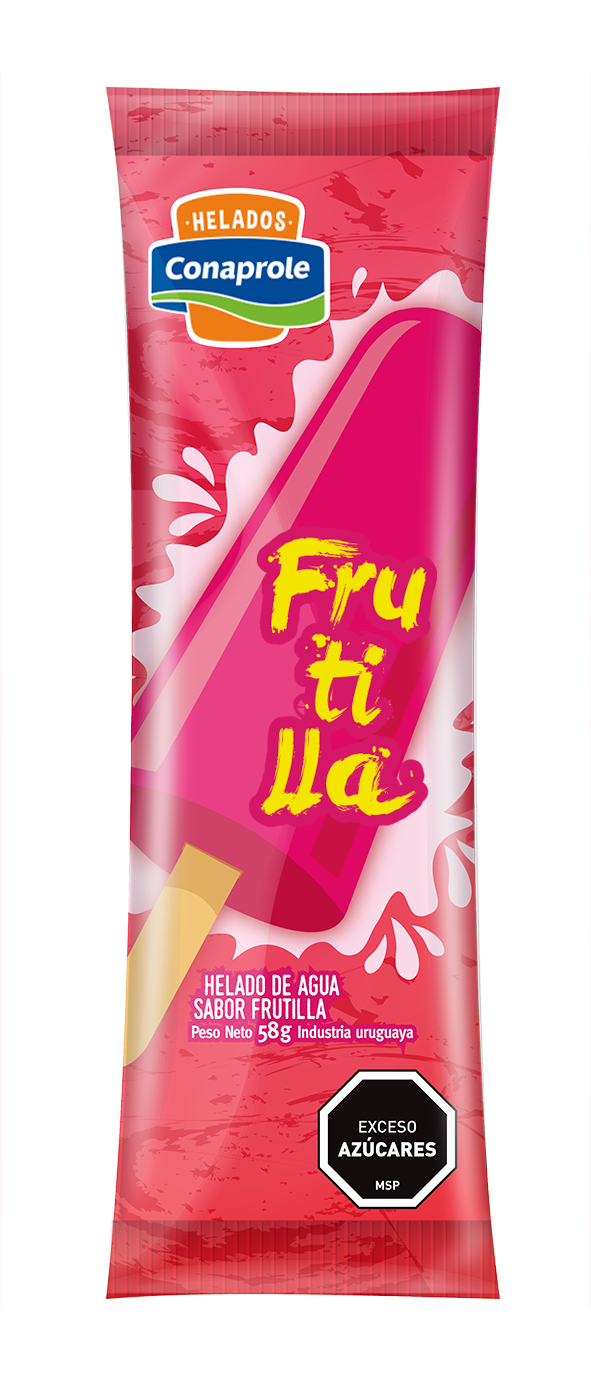 Helado Palito Frutilla